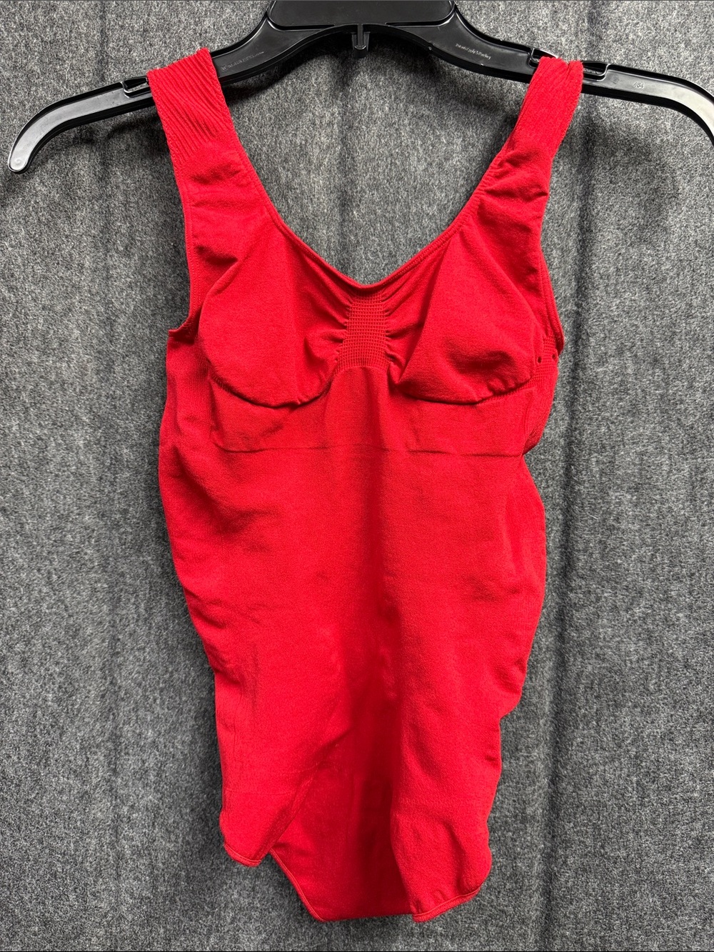 YITTY Red Seamless Shapewear Bodysuit